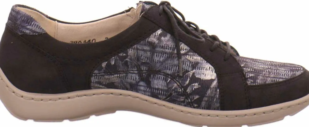 Waldläufer Sneaker blau HENNI-Schnürer-Damen Sneaker & Schnürer