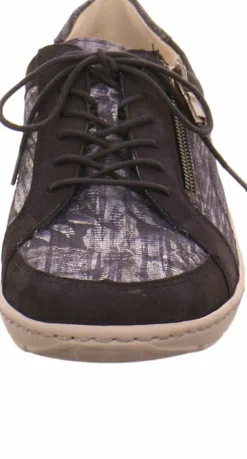 Waldläufer Sneaker blau HENNI-Schnürer-Damen Sneaker & Schnürer