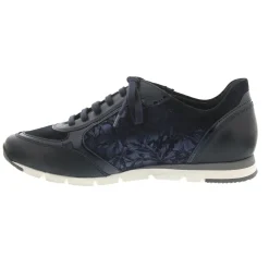 Semler Sneaker blau SOFT-N/FLOW-PR./S-CH/LACK-Damen Sneaker & Schnürer