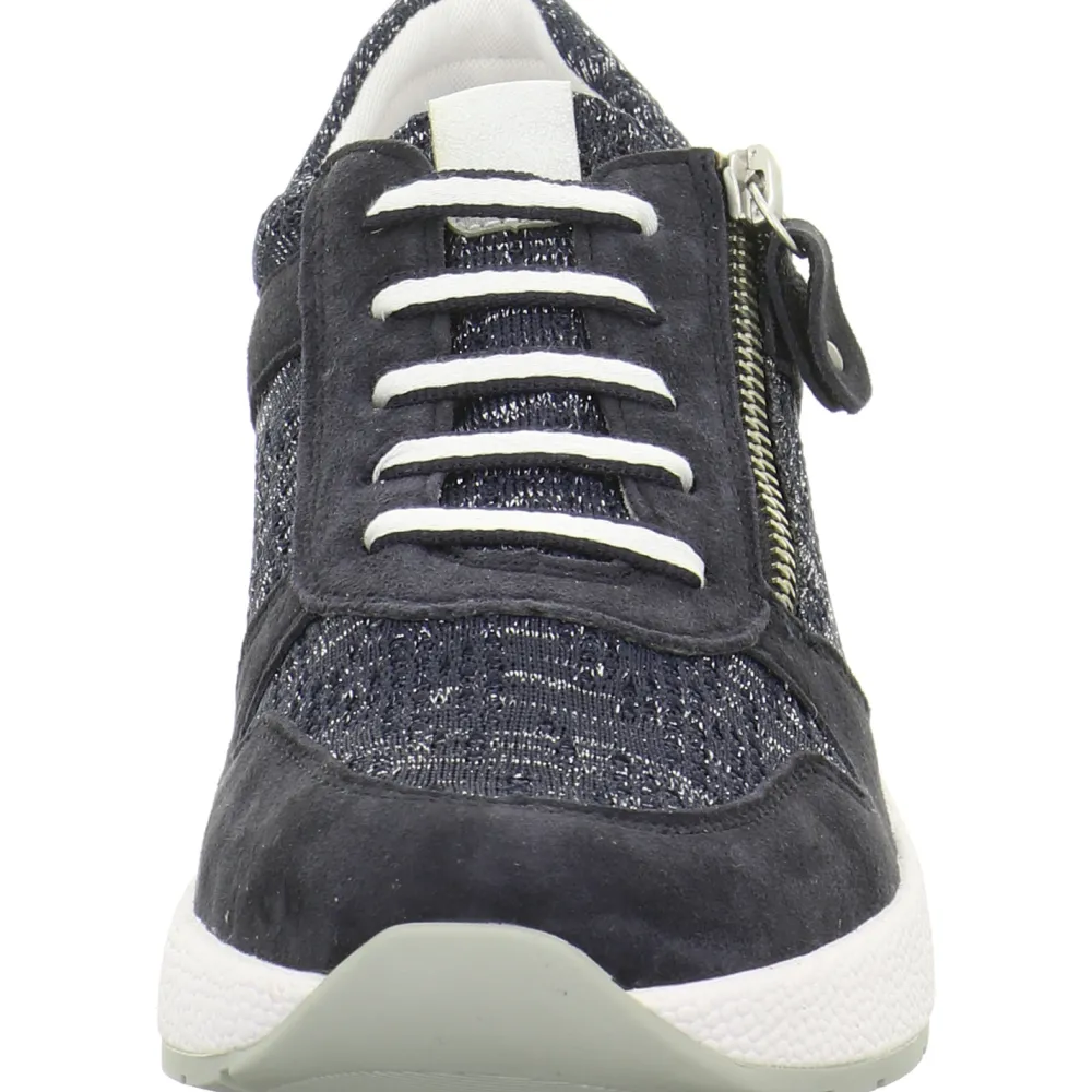 Remonte Sneaker lila/pink navy/ozean/silver-Damen Sneaker & Schnürer