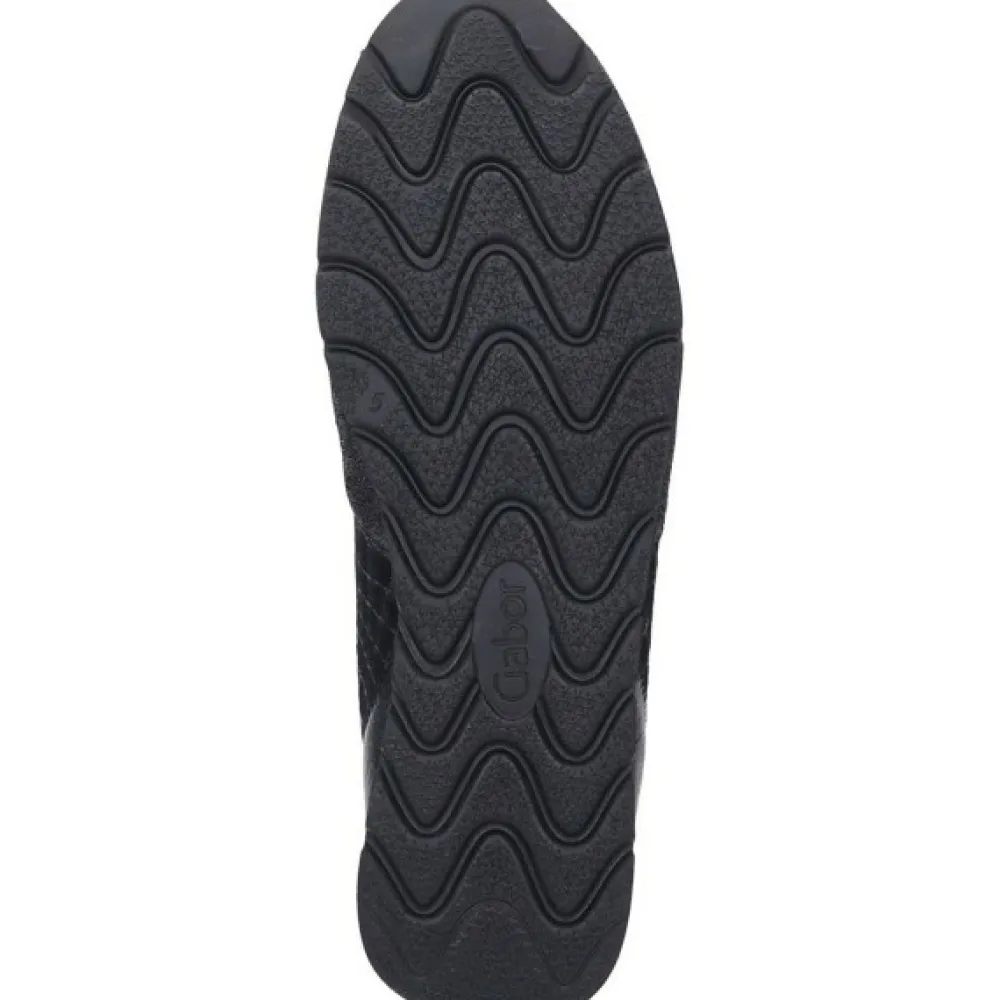 Gabor Sneaker schwarz-Damen Sneaker & Schnürer