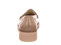 Waldläufer Sportliche Slipper braun bequemer Loafer-Damen Slipper