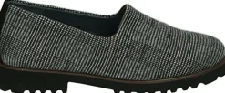 Waldläufer Sportliche Slipper grau-Damen Slipper