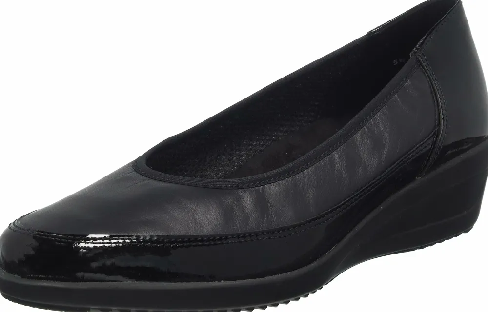 Ara Sportliche Slipper schwarz bequemer Slipper-Damen Slipper