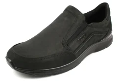 Ecco Sportliche Slipper schwarz IRVING-Herren Slipper