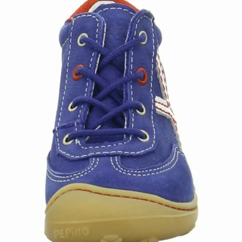 Ricosta Stiefel blau Pamy-Kinder Lauflernschuhe