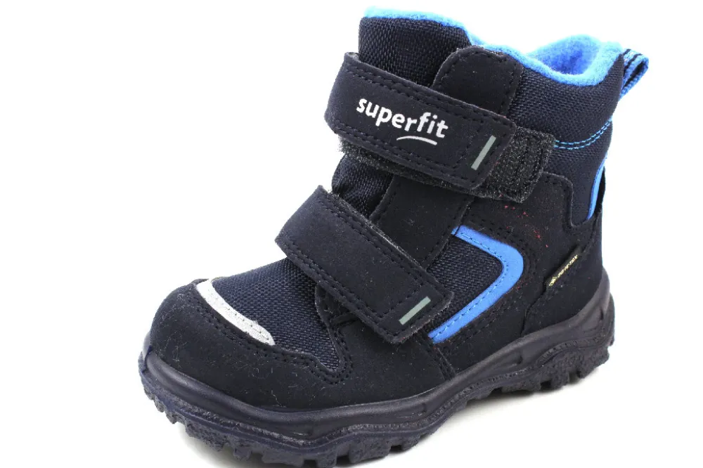 Superfit Stiefel Jungen blau-Kinder Stiefel & Stiefeletten