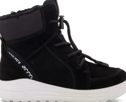 Ecco Stiefel Jungen schwarz-Kinder Stiefel & Stiefeletten