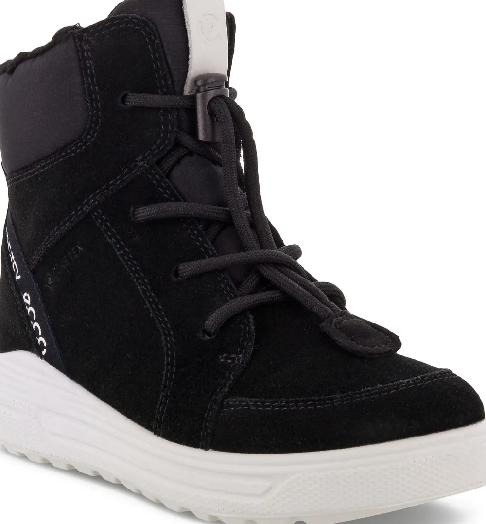 Ecco Stiefel Jungen schwarz-Kinder Stiefel & Stiefeletten