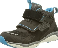 Superfit Stiefel Jungen schwarz Stiefelette Leder SPORT5-Kinder Stiefel & Stiefeletten