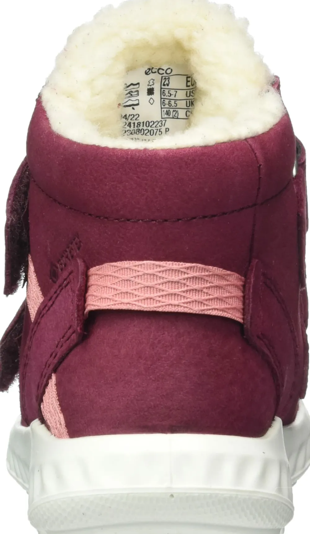 Ecco Stiefel Mädchen rot SP.1 LITE INFANT-Kinder Stiefel & Stiefeletten