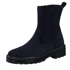 Paul Green Stiefeletten blau-Damen Stiefel & Stiefeletten