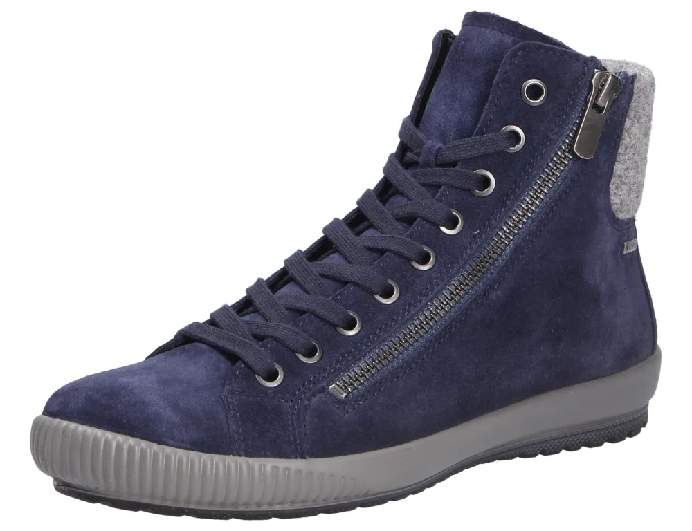 legero Stiefeletten blau Damen Stiefel-Damen Stiefel & Stiefeletten