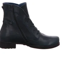 Think Stiefeletten blau Denk-Damen Stiefel & Stiefeletten