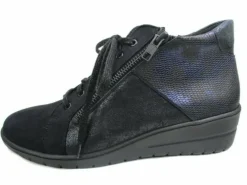 Solidus Stiefeletten blau Helia-Damen Sneaker & Schnürer