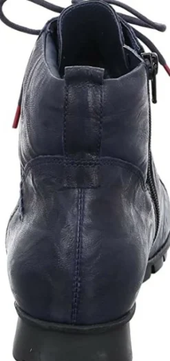 Think Stiefeletten blau MENSCHA-Damen Stiefel & Stiefeletten