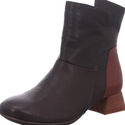 Think Stiefeletten braun Delicia ESPRESSO/KOMBI-Damen Stiefel & Stiefeletten