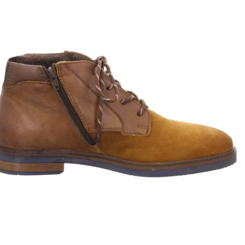 Bugatti Stiefeletten braun Maik Exko-Herren Stiefel & Stiefeletten