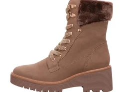 Regarde le Ciel Stiefeletten braun Schnürstiefel Absatz Boot Damen Braun Ma-Damen Stiefel & Stiefeletten