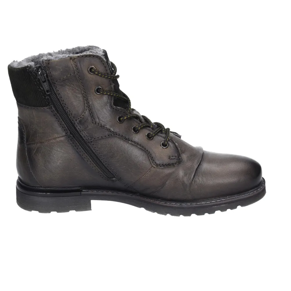 Bugatti Stiefeletten grün Vittore-Herren Stiefel & Stiefeletten