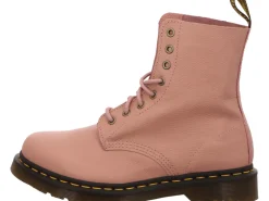 Dr. Martens Stiefeletten rose Schnürstiefel Boots Damen Orange 1460 Pa-Damen Stiefel & Stiefeletten