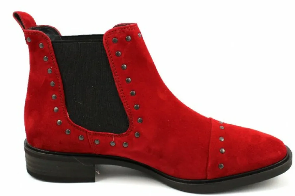 Paul Green Stiefeletten rot-Damen Stiefel & Stiefeletten