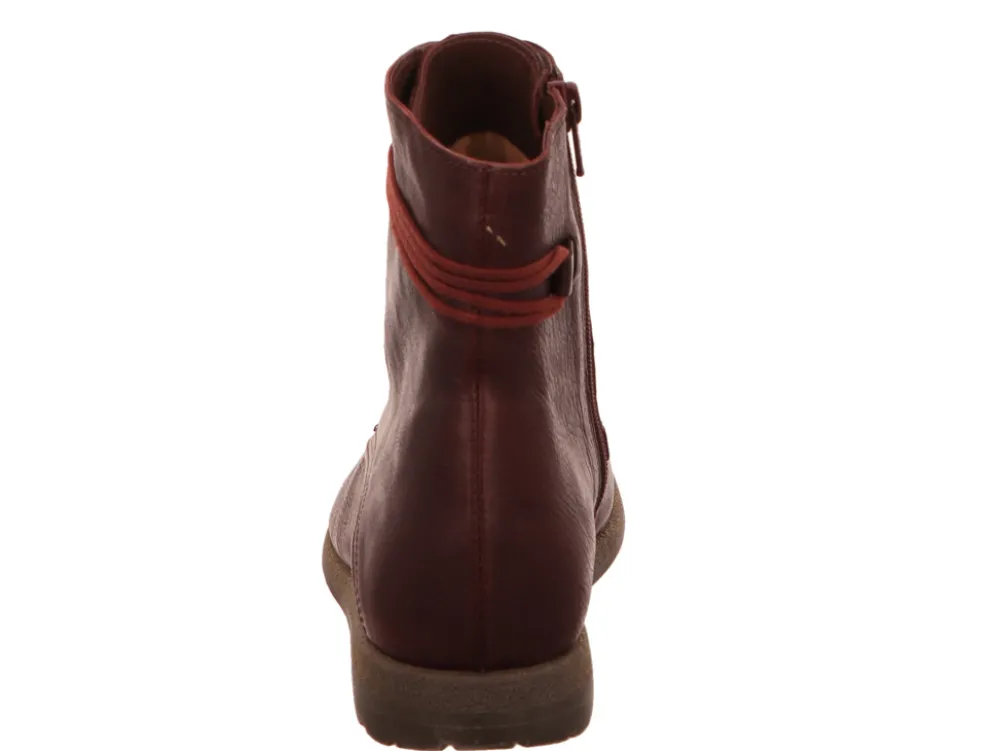 Think Stiefeletten rot Rento-Damen Stiefel & Stiefeletten