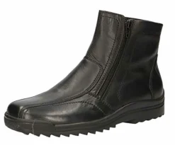 Waldläufer Stiefeletten schwarz Lugina 483902 schwarz-Herren Stiefel & Stiefeletten