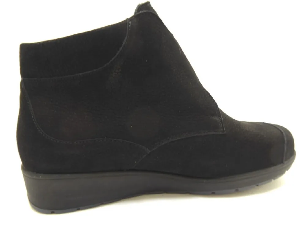 Waldläufer Stiefeletten schwarz Mimi-Damen Sneaker & Schnürer