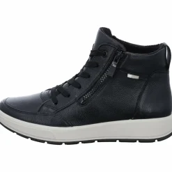 Ara Stiefeletten schwarz Roma Plateau-Damen Stiefel & Stiefeletten