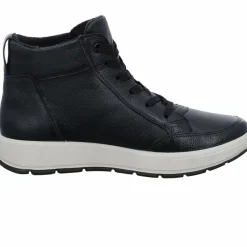 Ara Stiefeletten schwarz Roma Plateau-Damen Stiefel & Stiefeletten