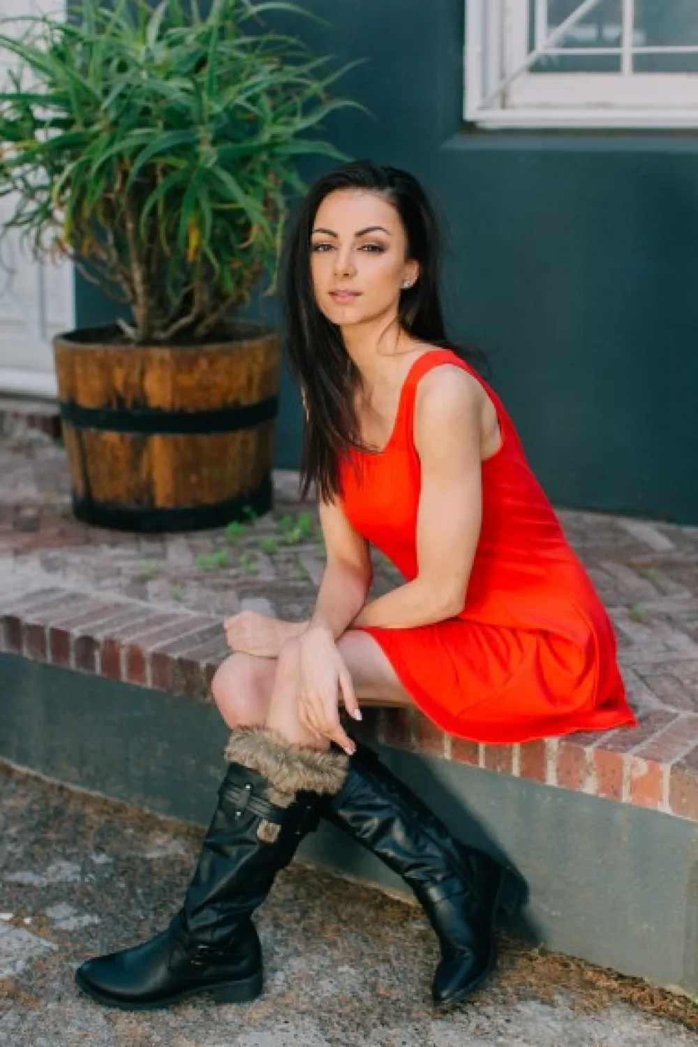 LOVENESS Stiefeletten schwarz Winterstiefel von-Damen Stiefel & Stiefeletten