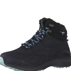 Tamaris Wanderschuhe blau Trekkingstiefel W-0835 GTX, Blau-Damen Wandern & Trekking