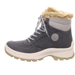 Rieker Winterstiefel grau-Damen Stiefel & Stiefeletten
