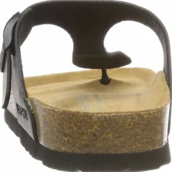 Rohde Zehentrenner schwarz-Damen Sandalen